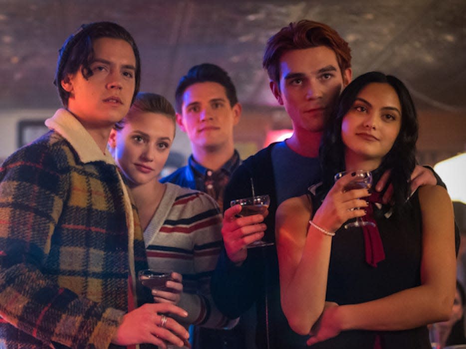 riverdale 419 jughead betty kevin archie veronica at pop's 