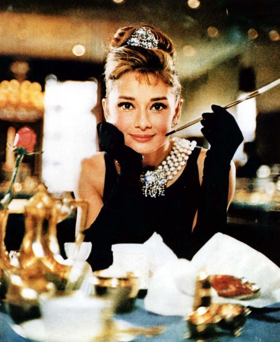 Audrey Hepburn in 'Breakfast at Tiffany's'