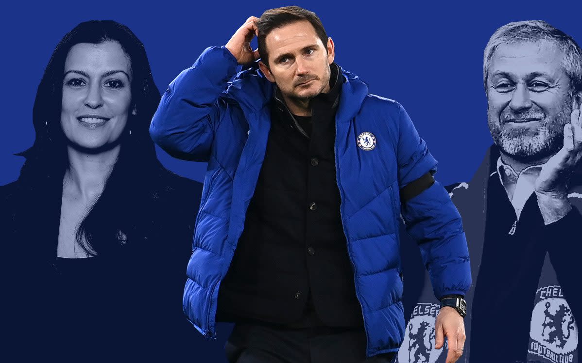 Frank Lampard Chelsea sacking - Custom pic