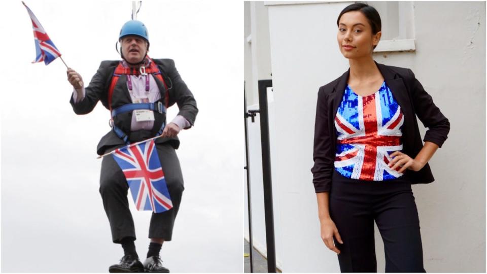 zipline boris johnson serena coady