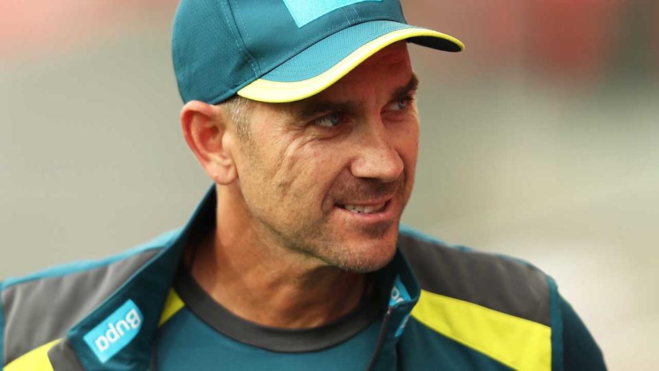 Justin Langer knows his side is facing an uphill battle. Pic: Getty