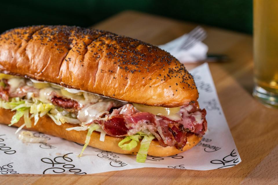 Good Company's Gabagool hoagie, which features house-cured capicola, was showcased on "Diners, Drive-Ins and Dives."