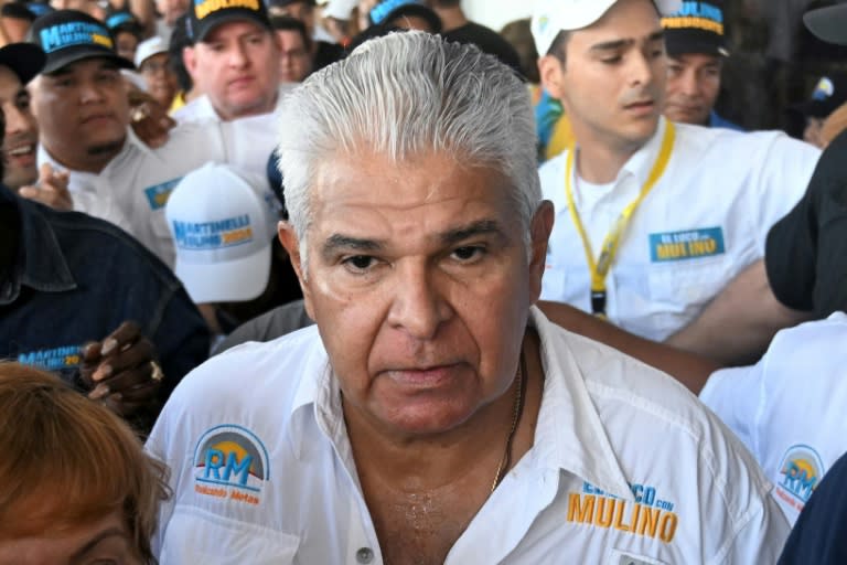 Jose Raul Mulino's candidacy was challenged in court on the basis that he had not participated in a primary vote or picked a running mate, as required by law (Marvin RECINOS)
