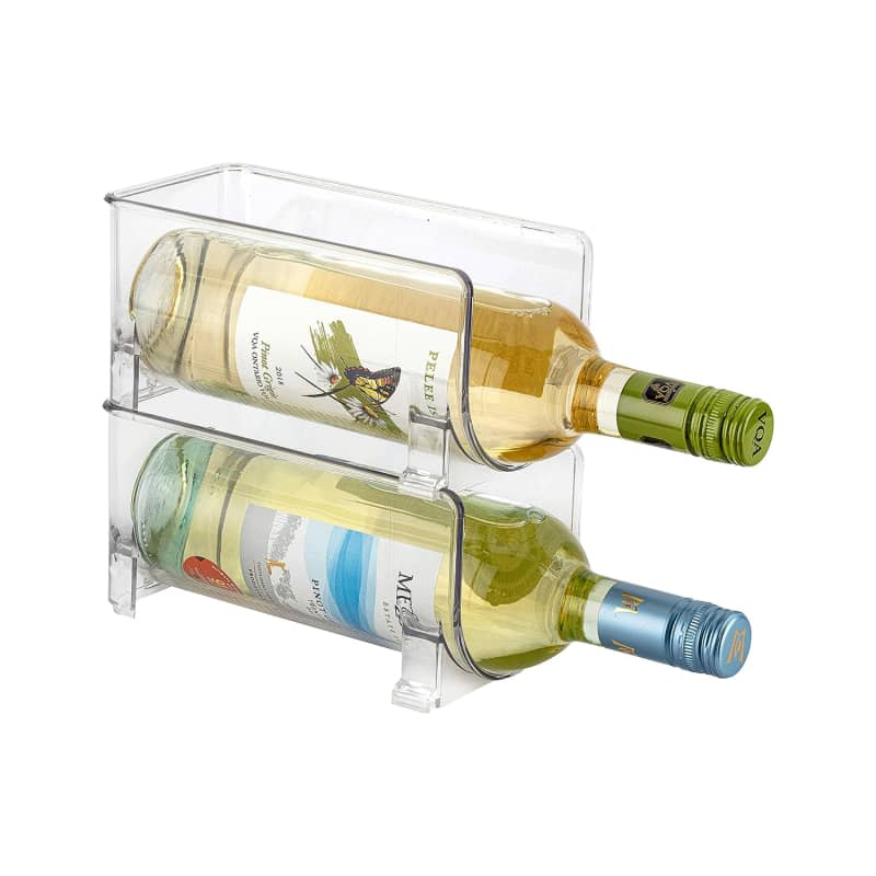 JINAMART  Set of 2 Stackable Wine Bottle Holder