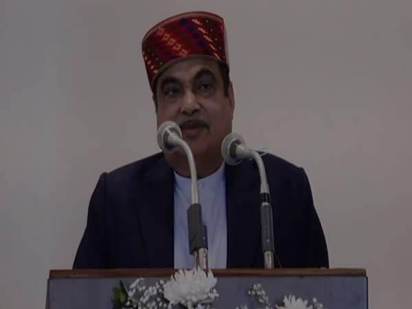 Union Minister Nitin Gadkari at the event (Photo/ANI)