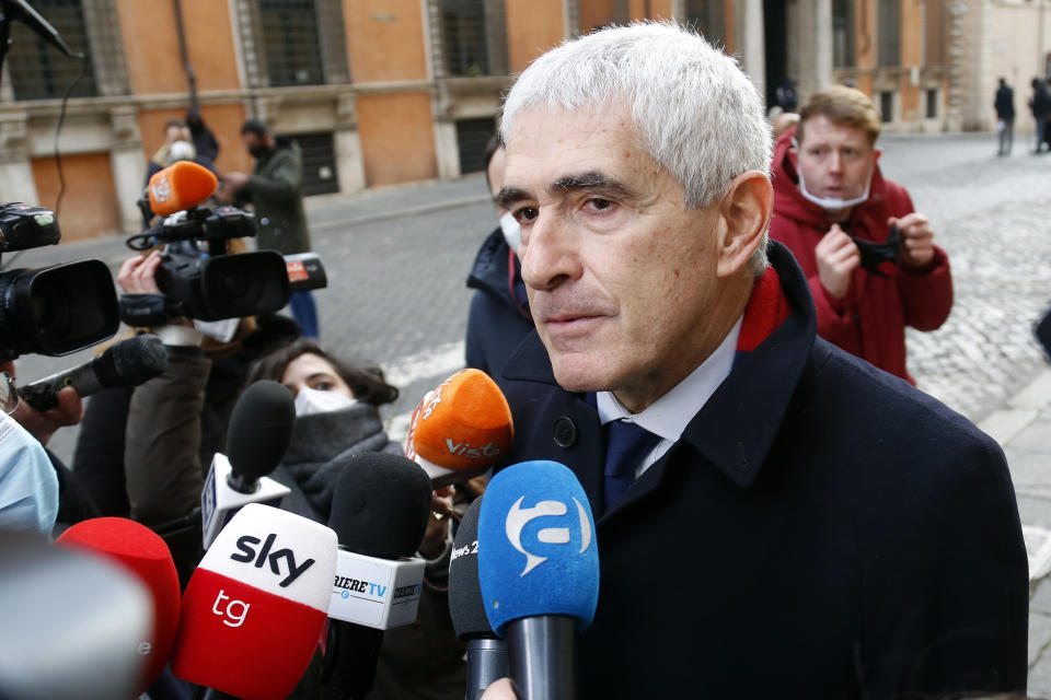 Casini ricoverato per Covid, il suo messaggio  (Photo by Samantha Zucchi/Insidefoto/Mondadori Portfolio via Getty Images)