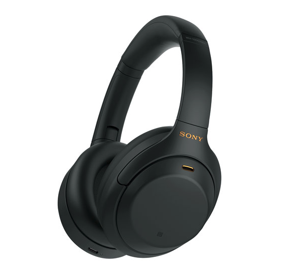 Sony WH-1000XM4 Over-Ear Noise Cancelling Bluetooth Headphones. Image via Best Buy.
