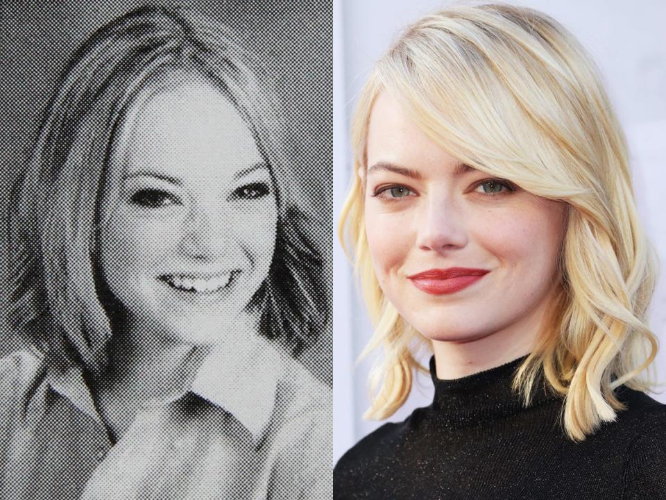 emma stone high school yearbook