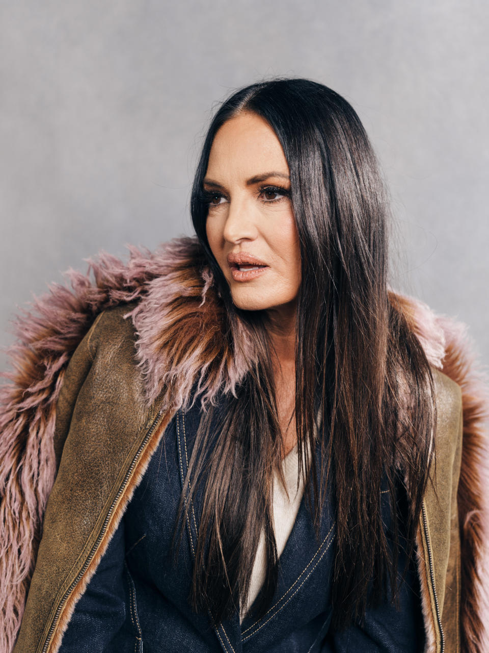 Lisa Barlow at the Deadline Portrait Studio during the 2024 Sundance Film Festival