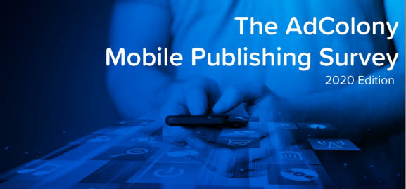 AdColony's Mobile Publishing Survey measures revenue sources.