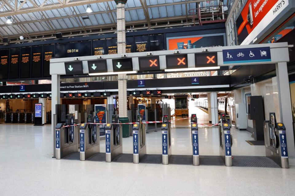 Charing Cross station (AFP via Getty Images)