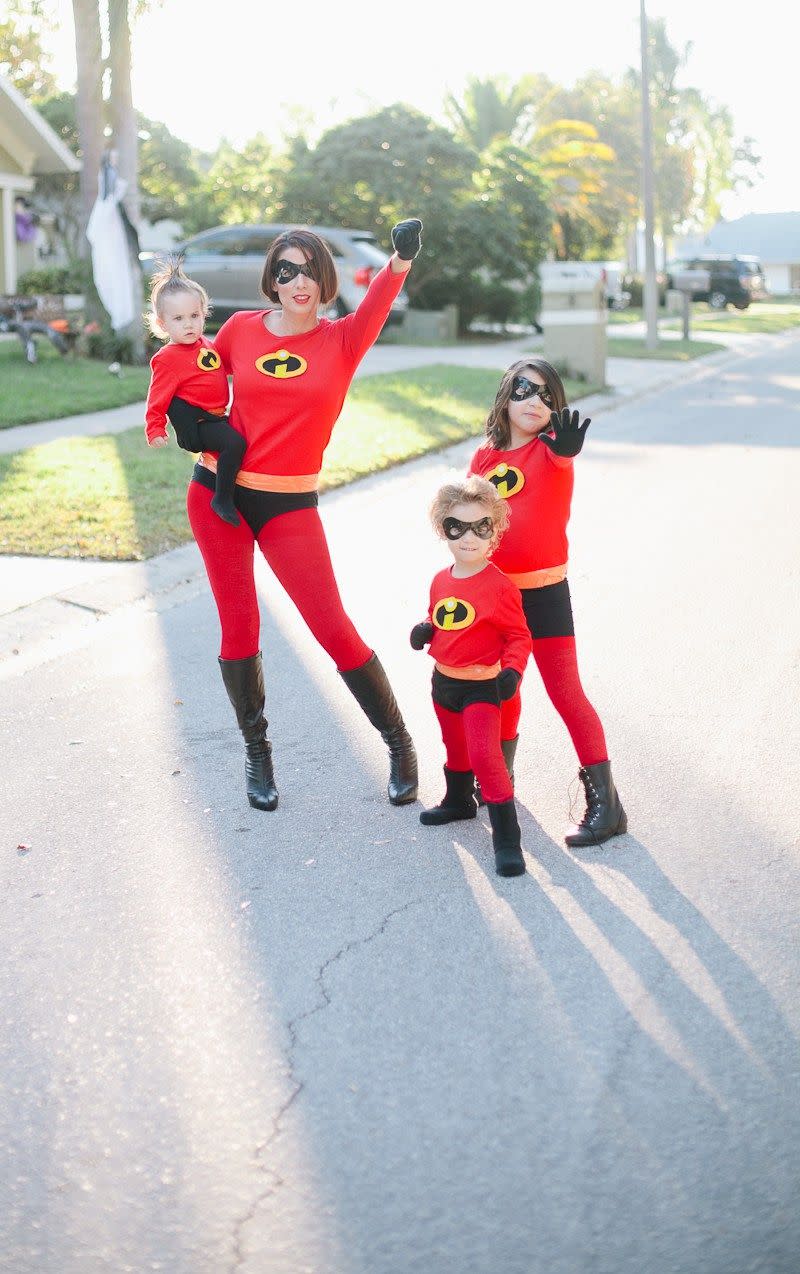 DIY Incredibles Family Costumes