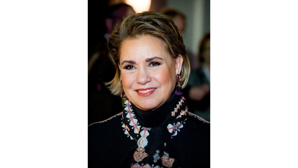 Grand Duchess Maria Teresa at a symposium