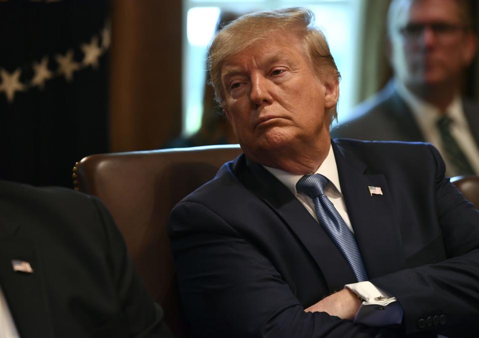 President Donald Trump in Washington D.C., on  July 16, 2019.