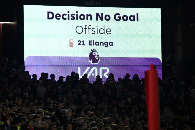 Officials have come under fire over the length of time taken to make VAR decisions (Oli SCARFF)