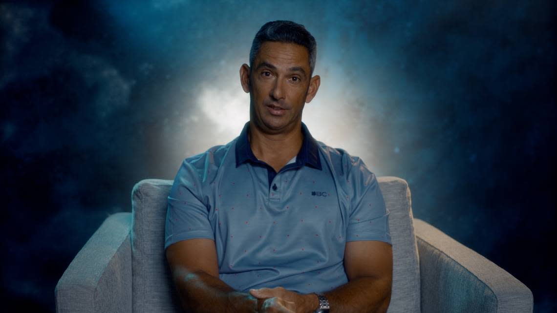 Former New York Yankee Jorge Posada in the ESPN documentary series about Derek Jeter, “The Captain.”