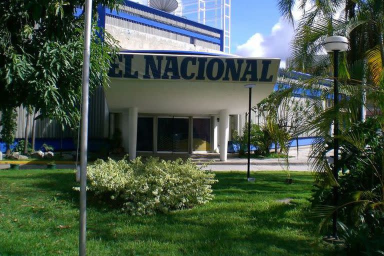 La sede de El Nacional en Caracas