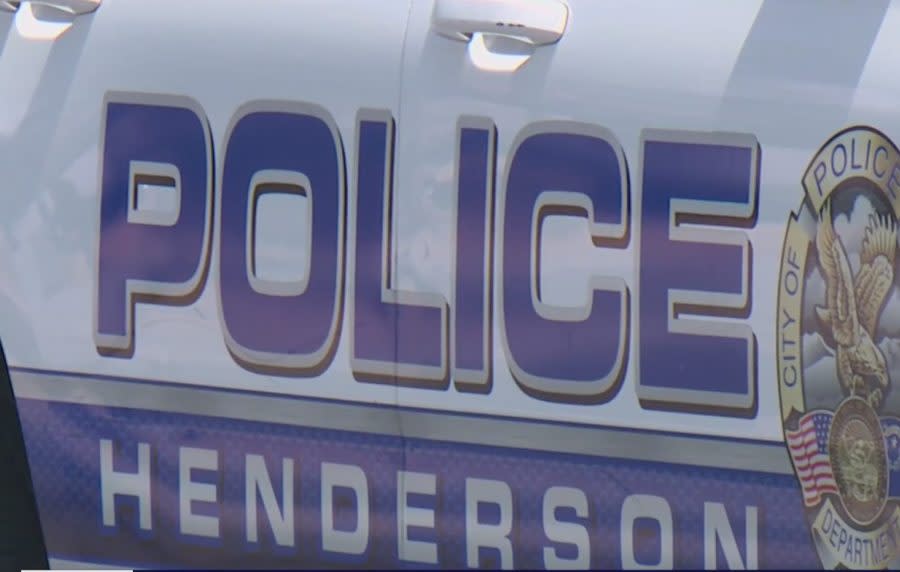 Henderson Police Department vehicle (KLAS)