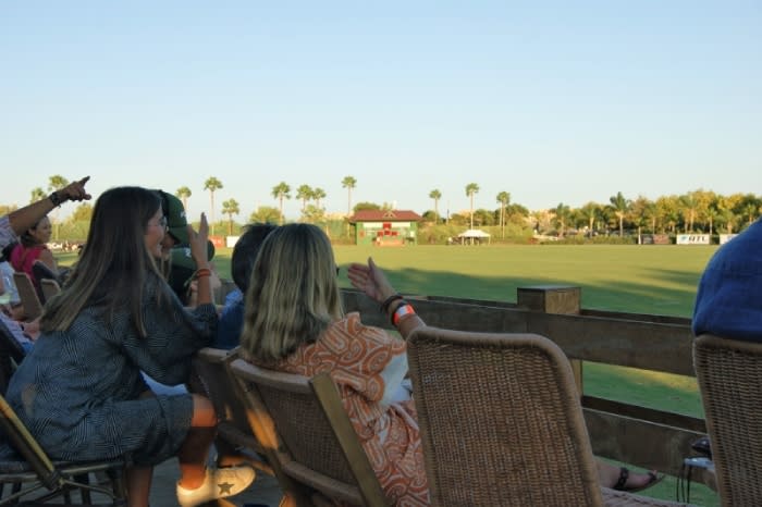 Ambiente familiar en la final de la Copa de Oro del Torneo Internacional de Polo (Créditos Santa María Polo Club)