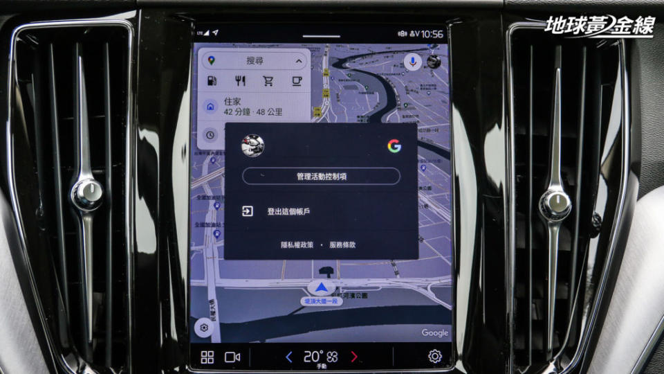 Android Automotive OS (AAOS) 可以直接登入個人Google帳號使用相關雲端功能。(攝影/ 陳奕宏)