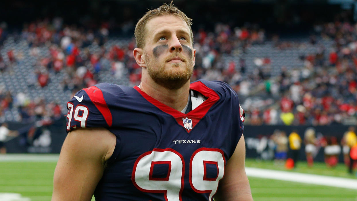 J.J. Watt is one of Time’s most influential people. (Getty)