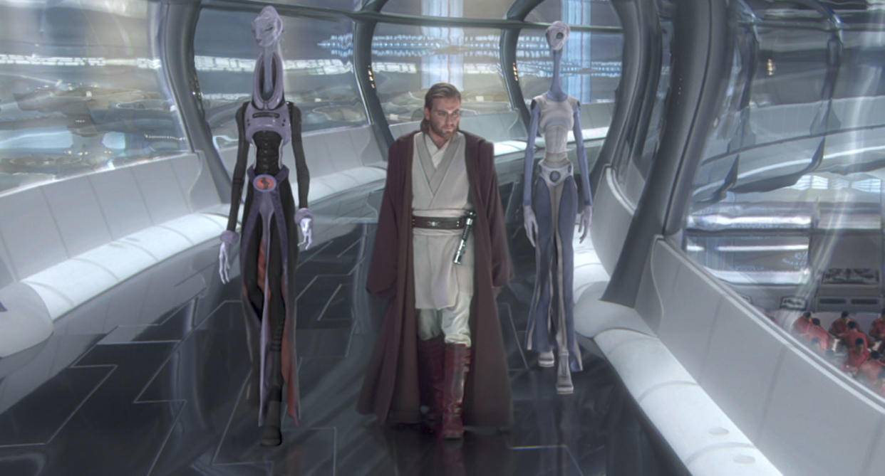 Ewan McGregor as Obi-Wan Kenobi in Star Wars: Episode II - Attack of the Clones (Lucasfilm)