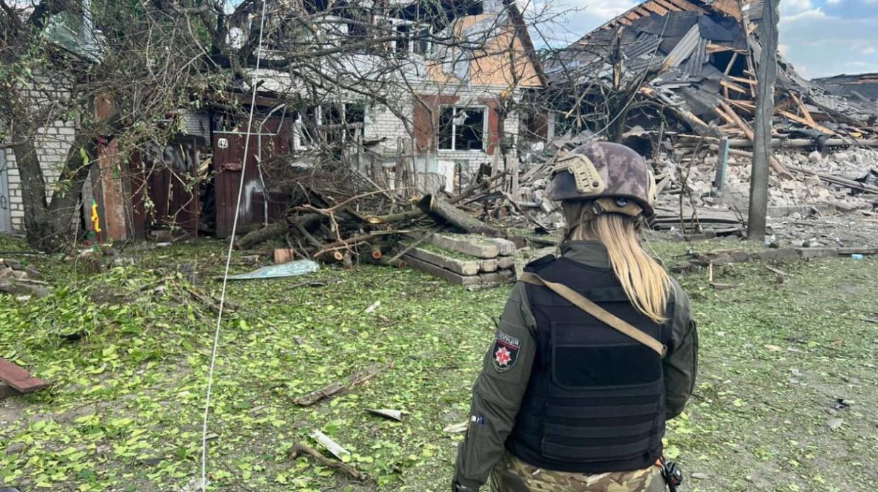 Aftermath of Russian attacks in Donetsk Oblast. Photo: Donetsk Oblast Military Administration