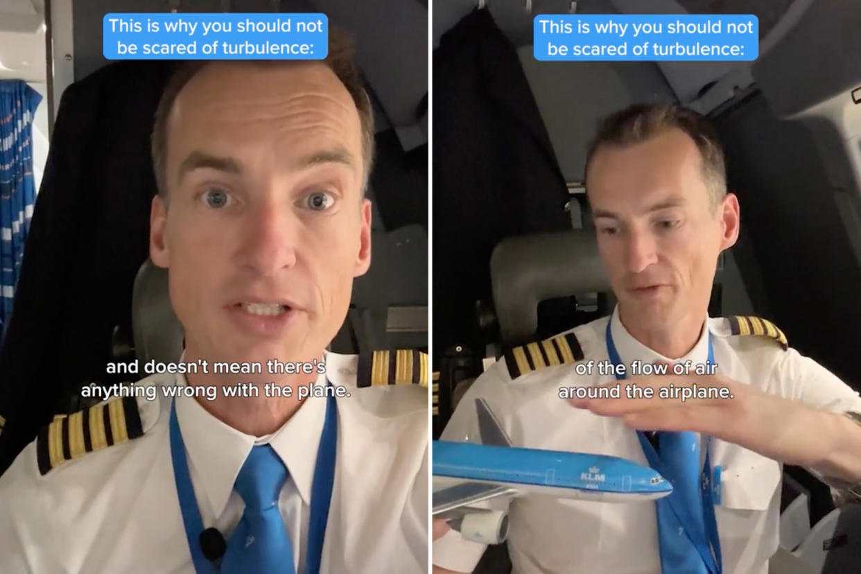 A Dutch pilot made passengers rest easier after explaining why people generally shouldn't fear these turbulence, which he detailed in TikTok video with over 3.6 million views.