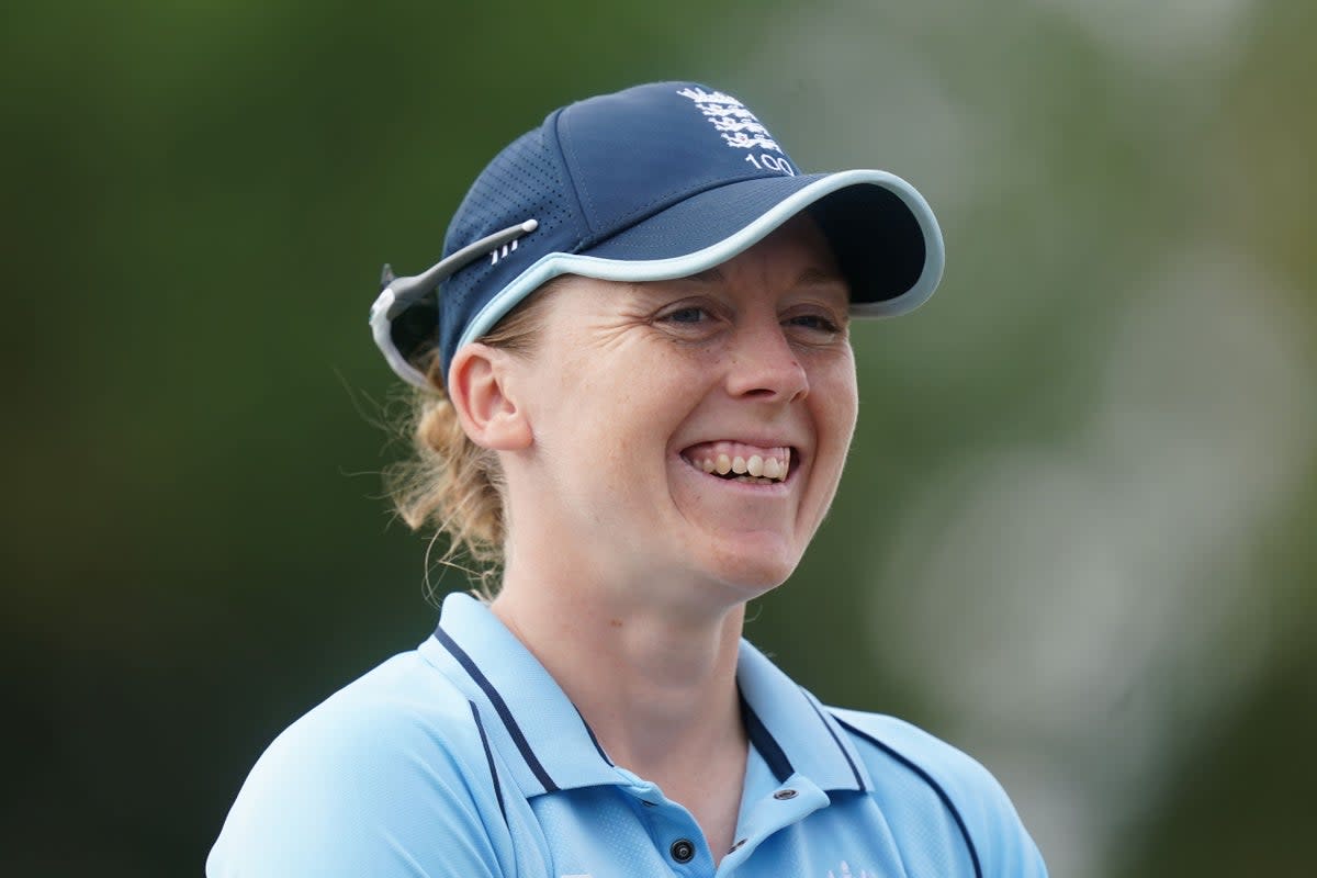 Heather Knight was snapped up at the Women’s Premier League auction (Mike Egerton/PA) (PA Archive)