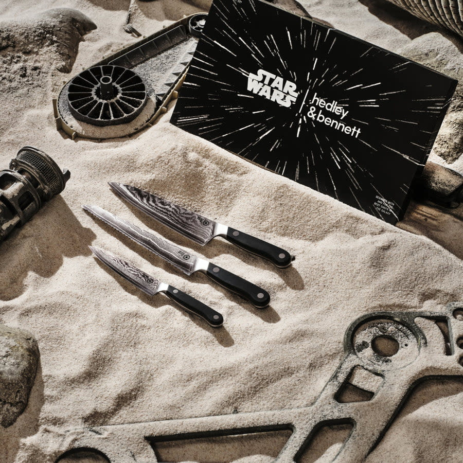 <p><a href="https://go.redirectingat.com?id=74968X1596630&url=https%3A%2F%2Fwww.hedleyandbennett.com%2Fproducts%2Fstar-wars-beskar-knife-collectors-set&sref=https%3A%2F%2Fwww.countryliving.com%2Fshopping%2Fgifts%2Fg37493303%2Fstar-wars-gifts%2F" rel="nofollow noopener" target="_blank" data-ylk="slk:Shop Now;elm:context_link;itc:0;sec:content-canvas" class="link ">Shop Now</a></p><p>Star Wars Beskar Knife Collectors Set</p><p>hedleyandbennett.com</p><p>$295.00</p><span class="copyright">Hedley and Bennett</span>