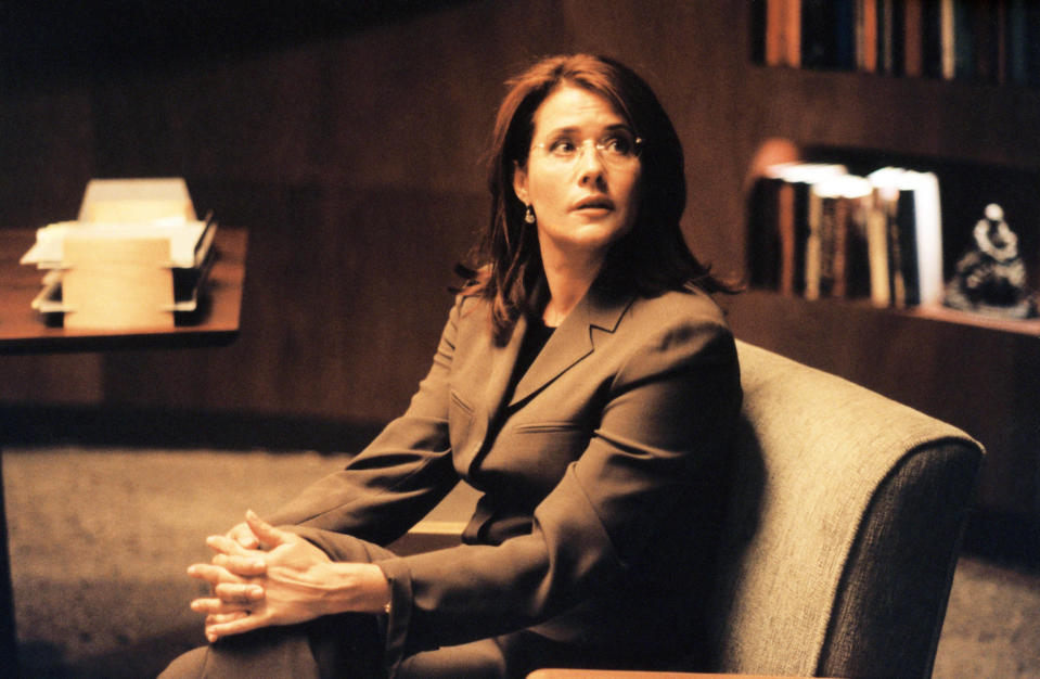 The Sopranos Season 2. Lorraine Bracco as Dr. Jennifer Melfi. (Copyright 2000-2005 Home Box Office Inc. All Rights Reserved.)