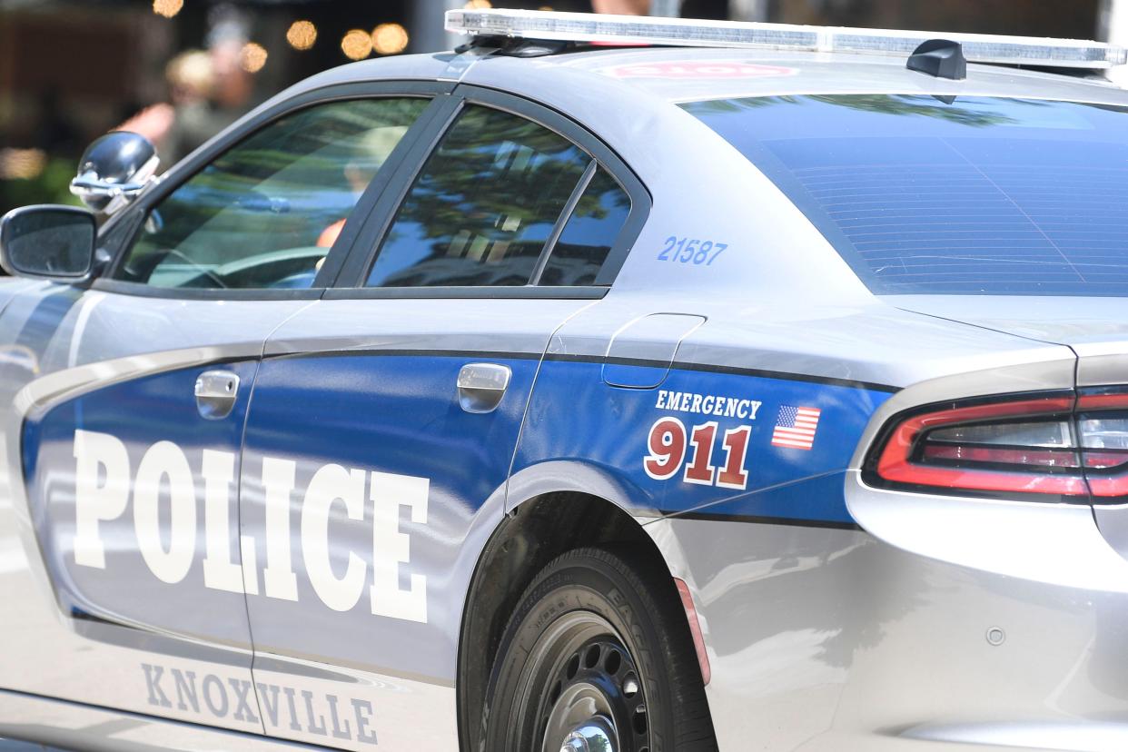 Stock image Knoxville Police Department KPD Cruiser Squad Car Dodge Charger 