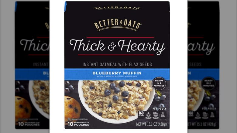 Better Oats Blueberry Muffin oatmeal