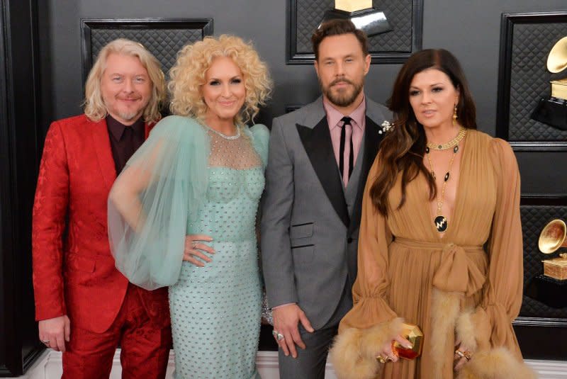 CMT will broadcast new specials featuring Little Big Town (pictured), Nickelback and Hardy leading up to the CMT Music Awards. File Photo by Jim Ruymen/UPI