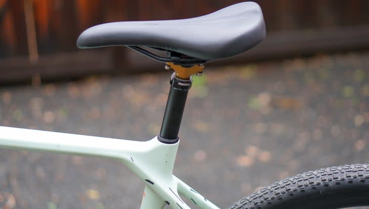 <span class="article__caption">When dropped, your saddle is down 50 or 70mm, depending on the model. </span> (Photo: Ben Delaney)