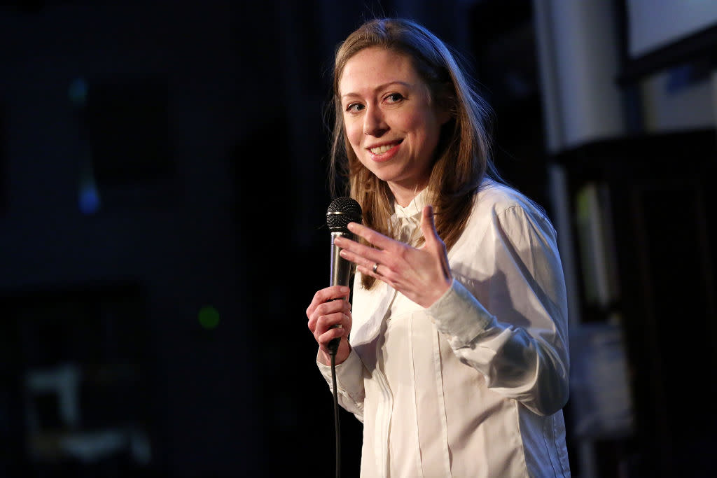 Chelsea Clinton had the best response to a crack about her mom not being president