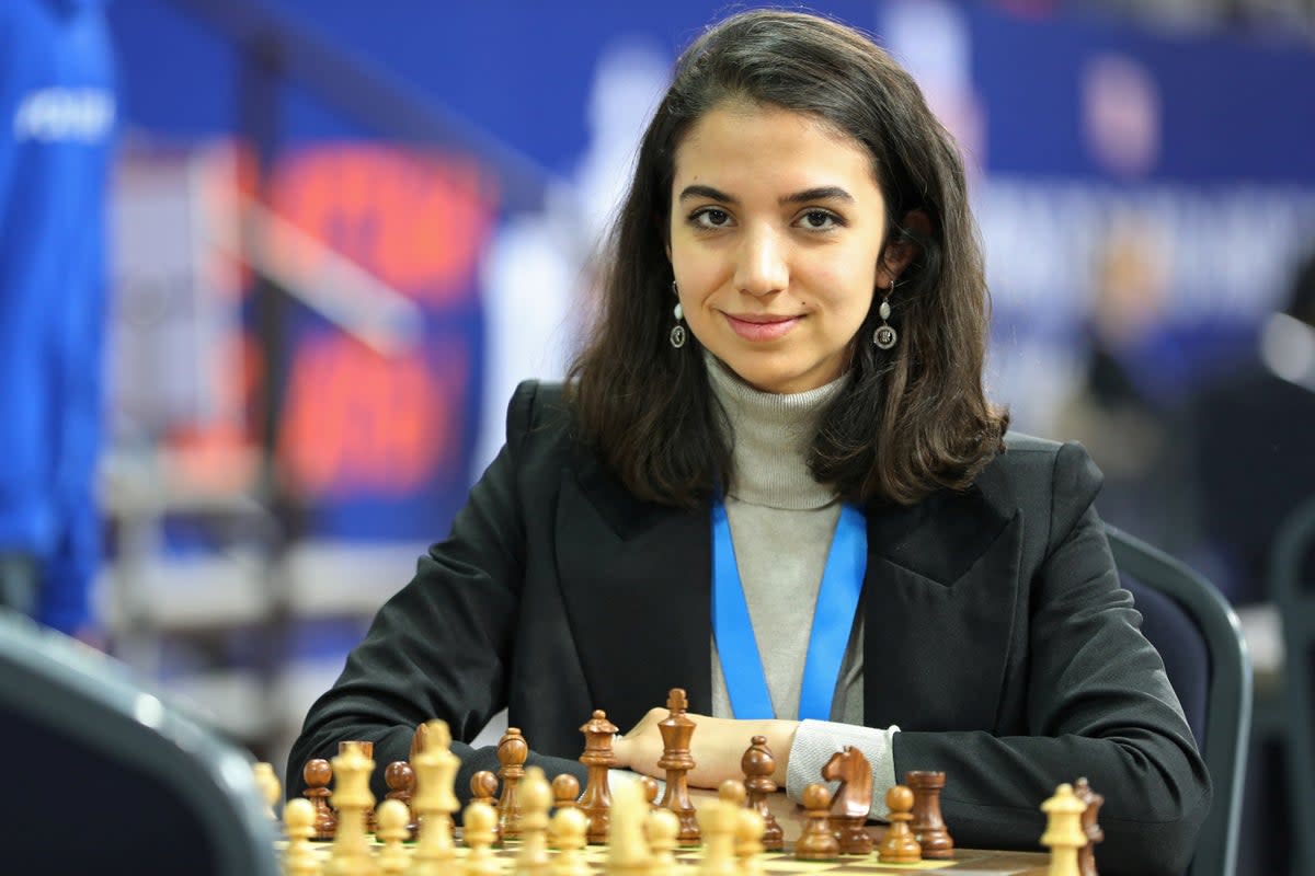 Top chess player Sara Khadem is now living in southern Spain after being unable to return to Iran   (REUTERS)