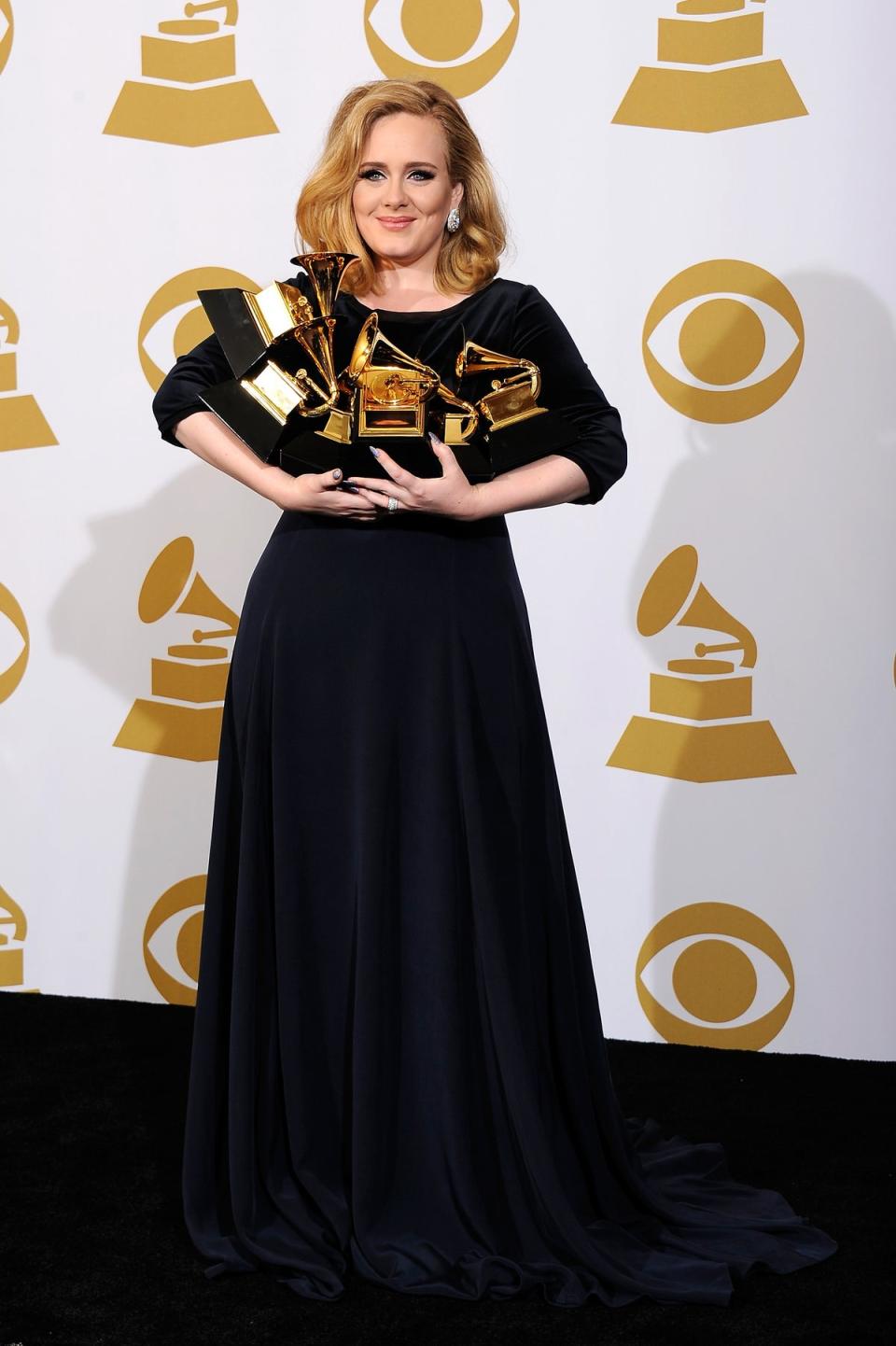 February 2012, Grammy Awards (Getty Images)