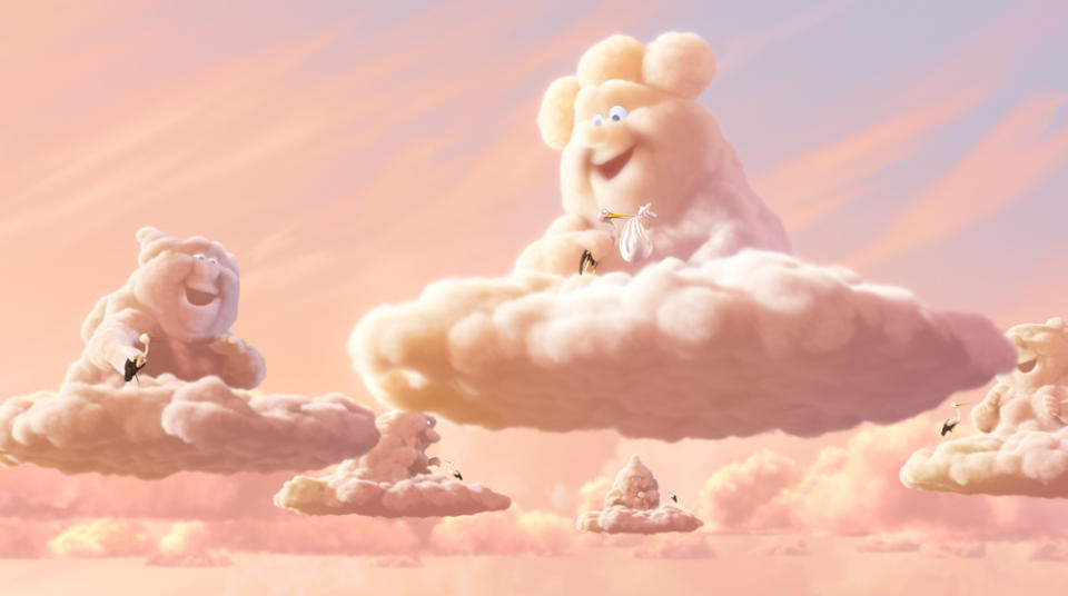 There's a high chance of mirth in Partly Cloudy. (Pixar)