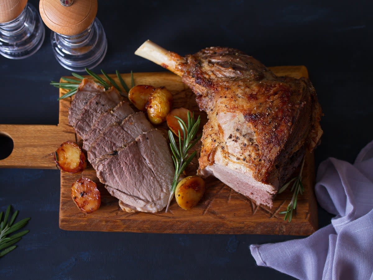 Roast lamb with potatoes is a traditional Christmas Day meal in Greece  (Getty/iStock)