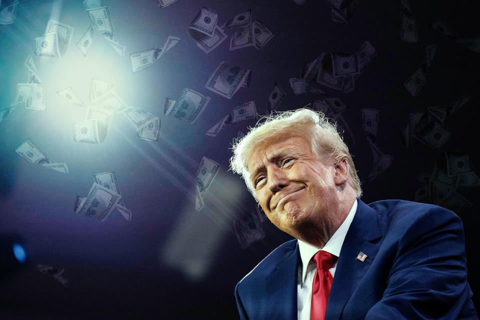 Donald Trump; Money Photo illustration by Salon/Getty Images