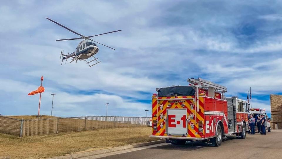 As of Oct. 1, Apollo MedFlight opened a new air flight base in Dalhart for Dallam and Hartley County citizens to receive emergency transportation.