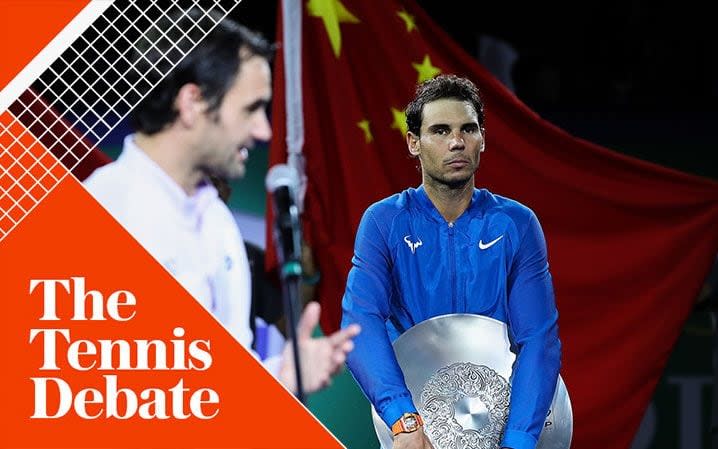 Roger Federer and Rafael Nadal have dominated the 2017 season - getty images