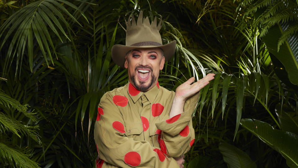 Boy George is due to enter the Australian jungle as part of the new series of I'm a Celebrity... Get Me Out of Here. (ITV)