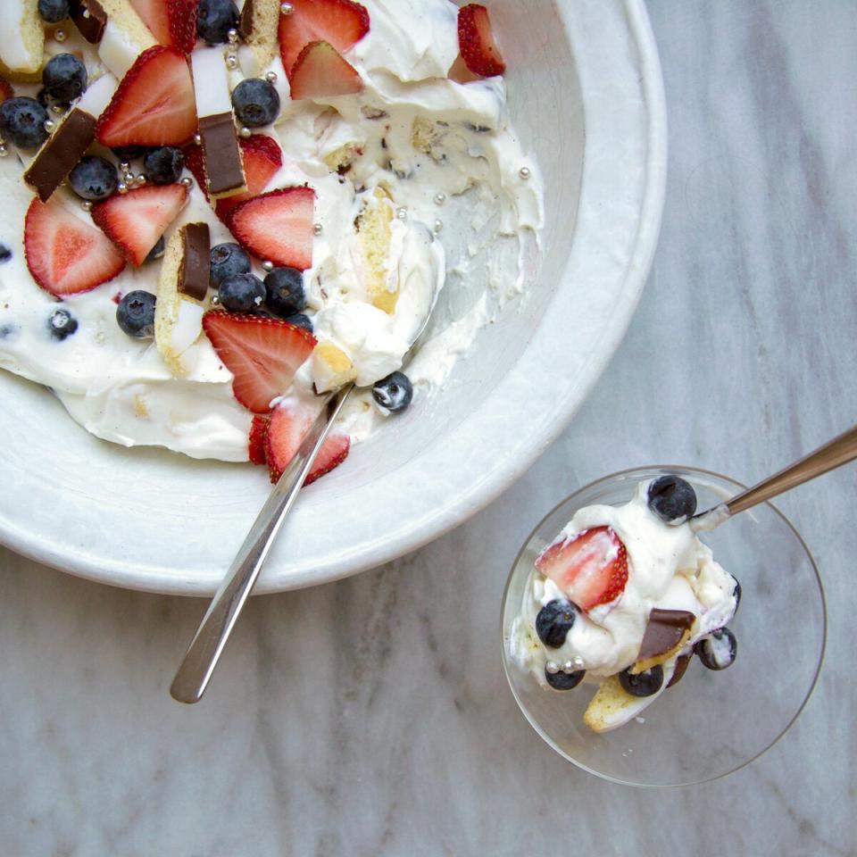 Black and White Cookie Salad