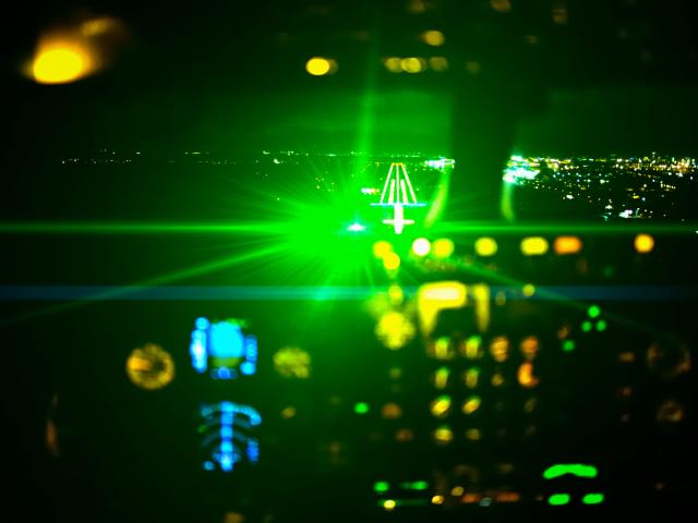 Everything you need to know about lasers (because people are pointing them  at planes) - BBC News