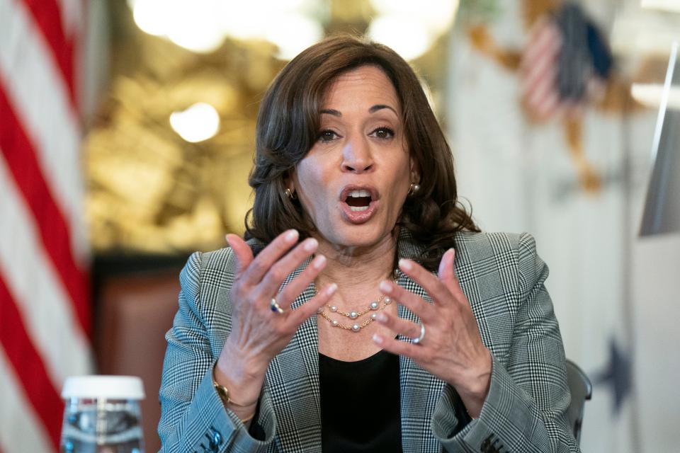 Harris will visit Sunak later this week (Copyright 2023 The Associated Press. All rights reserved.)