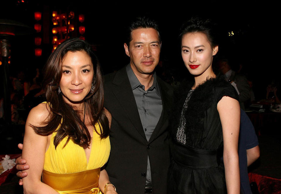 The Mummy Tomb of the Dragon Emperor Premiere 2008 Michelle Yeoh Russell Wong Isabella Leong