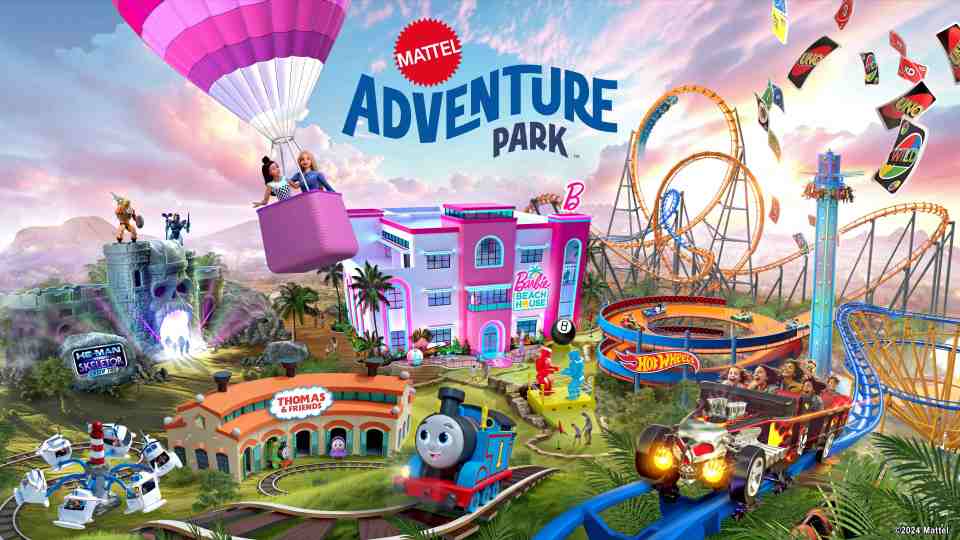 Mattel Adventure Park in Bonner Springs, Kansas. (Photo via Mattel)