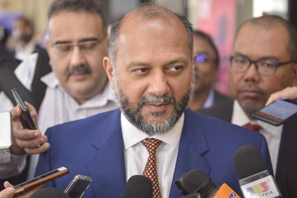 Communications and Multimedia minister Gobind Singh Deo says the best advice he received from his father was to persevere and that goals and aspirations were not going to be achieved overnight. — Picture by Mukhriz Hazim